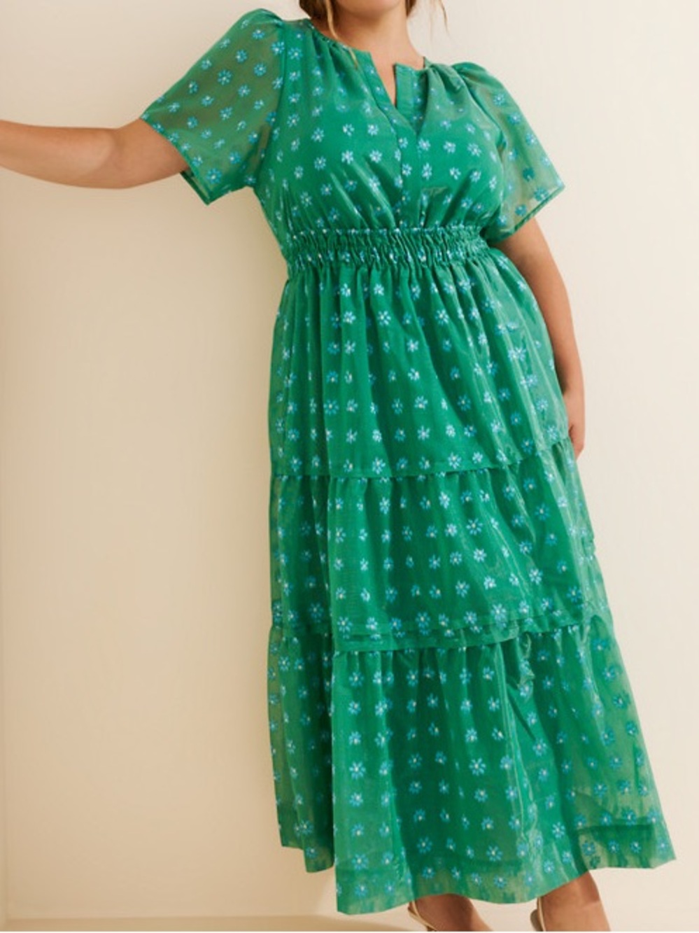 Anthropologie - Somerset Jacquard Maxi Dress